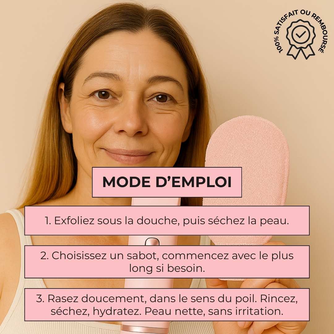 Rasoir 2 en 1 – L’arme secrète de votre zone intime