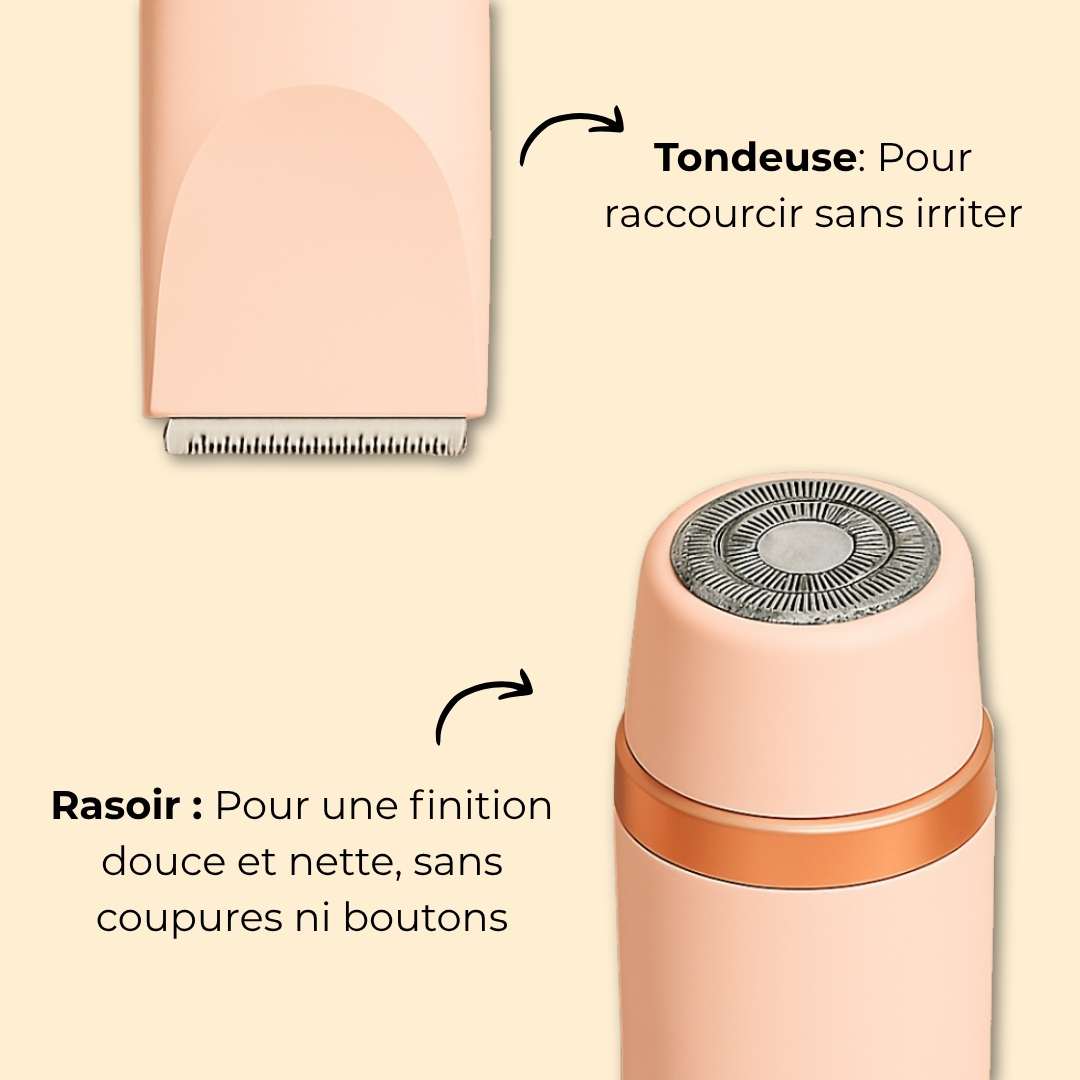 Rasoir 2 en 1 – L’arme secrète de votre zone intime
